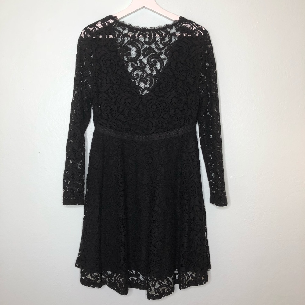 Kimchi Blue Urban Outfitters UO black lace dress - Picture 2 of 5
